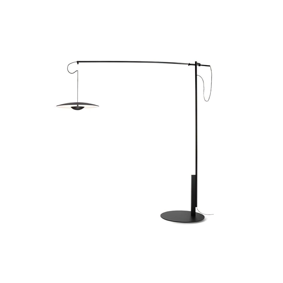 Ferinira lámpara de pie minimalista de aluminio