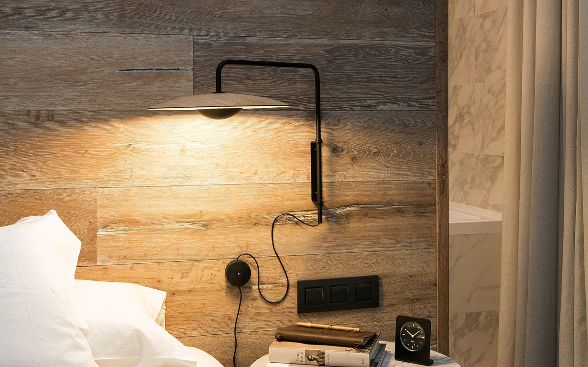 Abnormal aplique de pared moderno minimalista enchufable