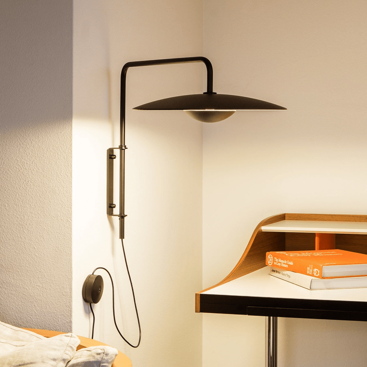 Abnormal aplique de pared moderno minimalista enchufable