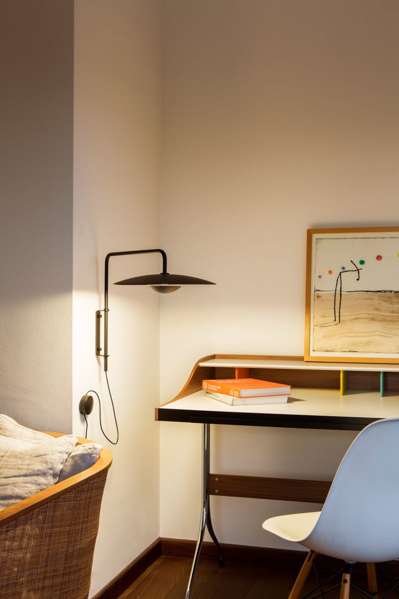 Abnormal aplique de pared moderno minimalista enchufable