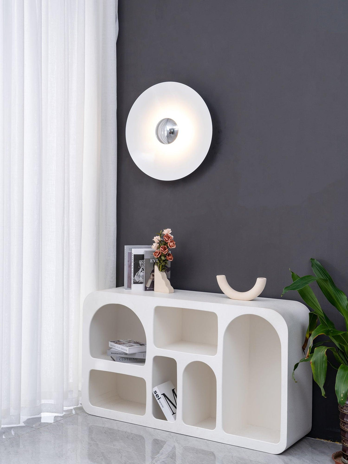 Xevan aplique de pared elegancia Simplicity resplandor