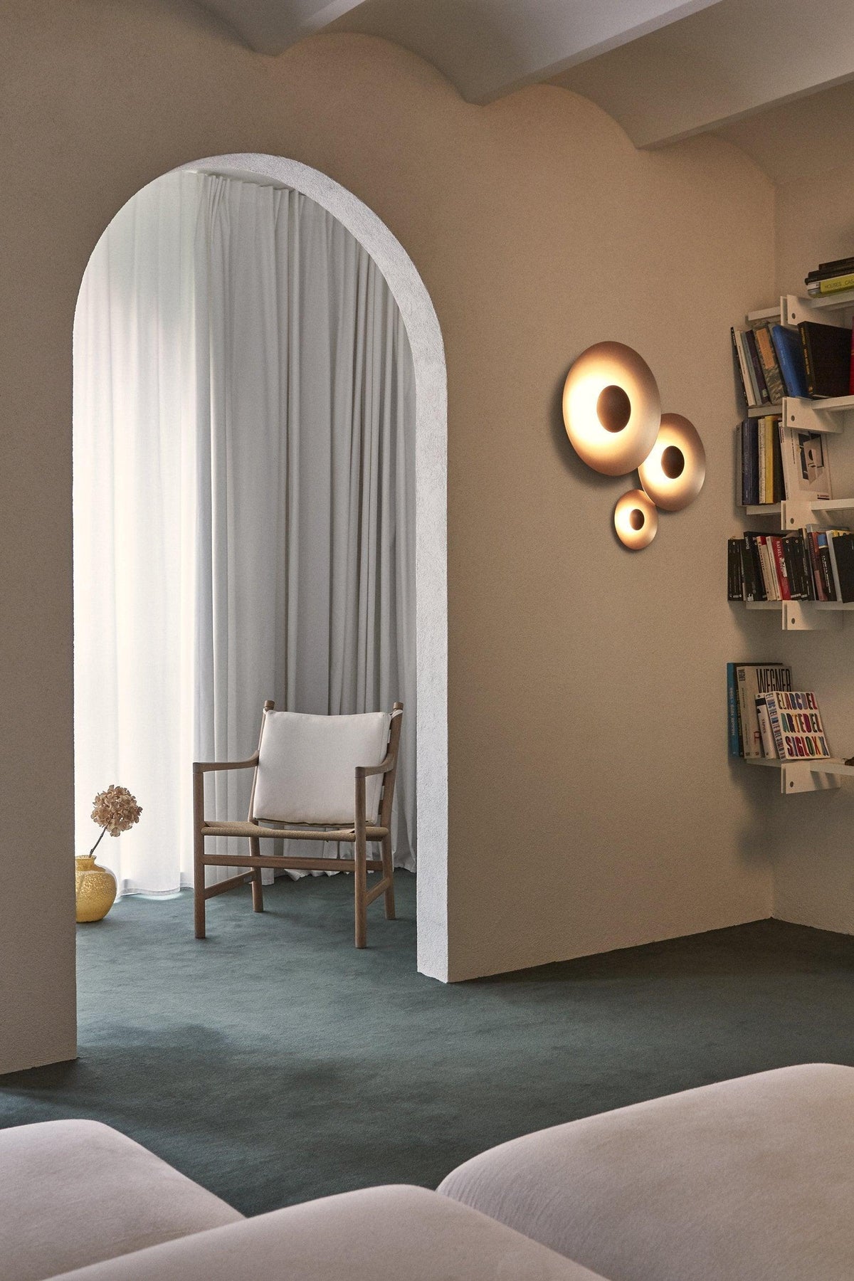 Xevan aplique de pared elegancia Simplicity resplandor