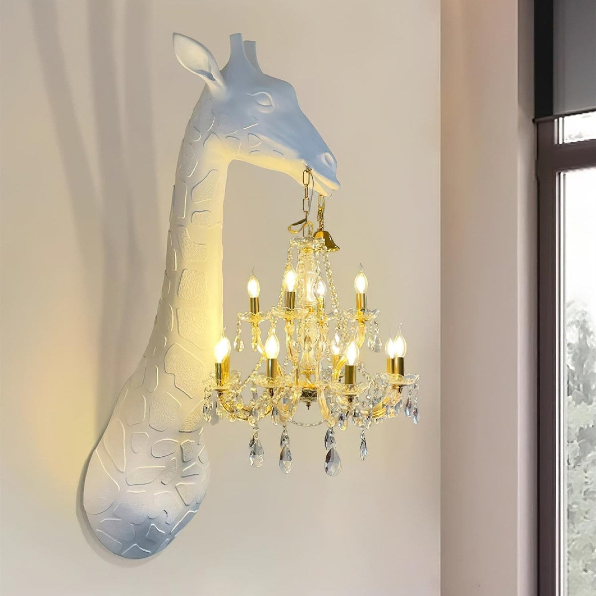 Elyoelle aplique de pared Individual Creativity de cristal