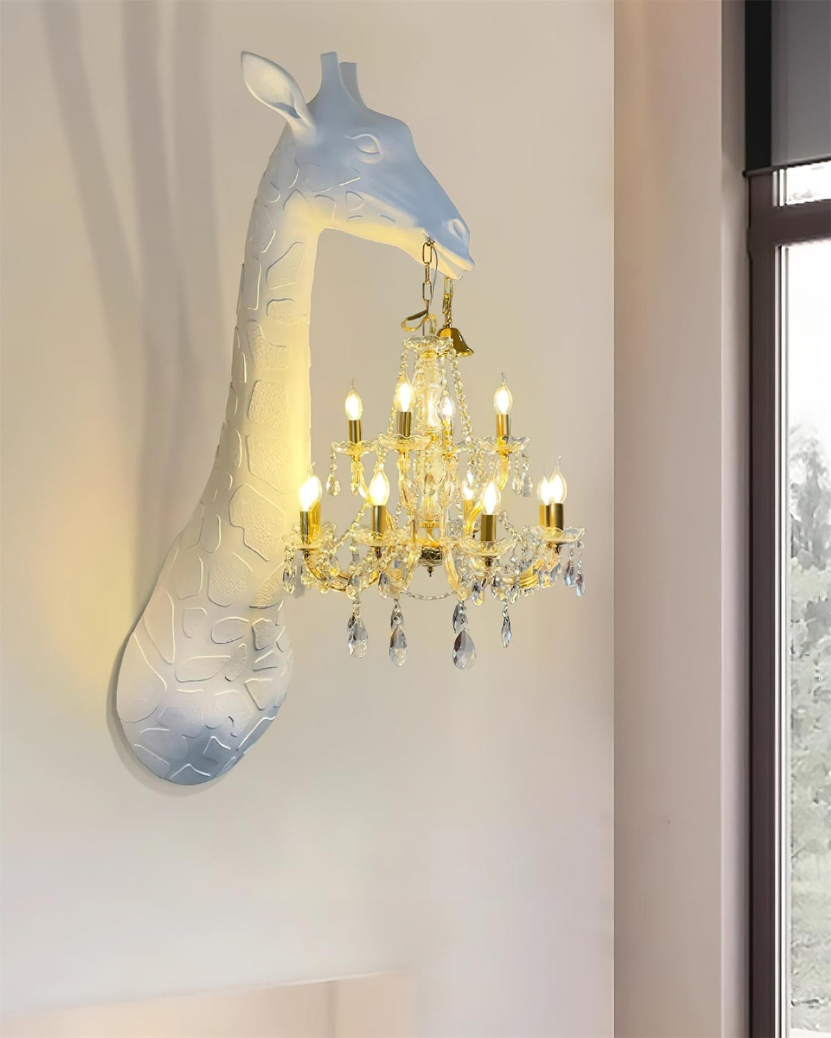 Elyoelle aplique de pared Individual Creativity de cristal