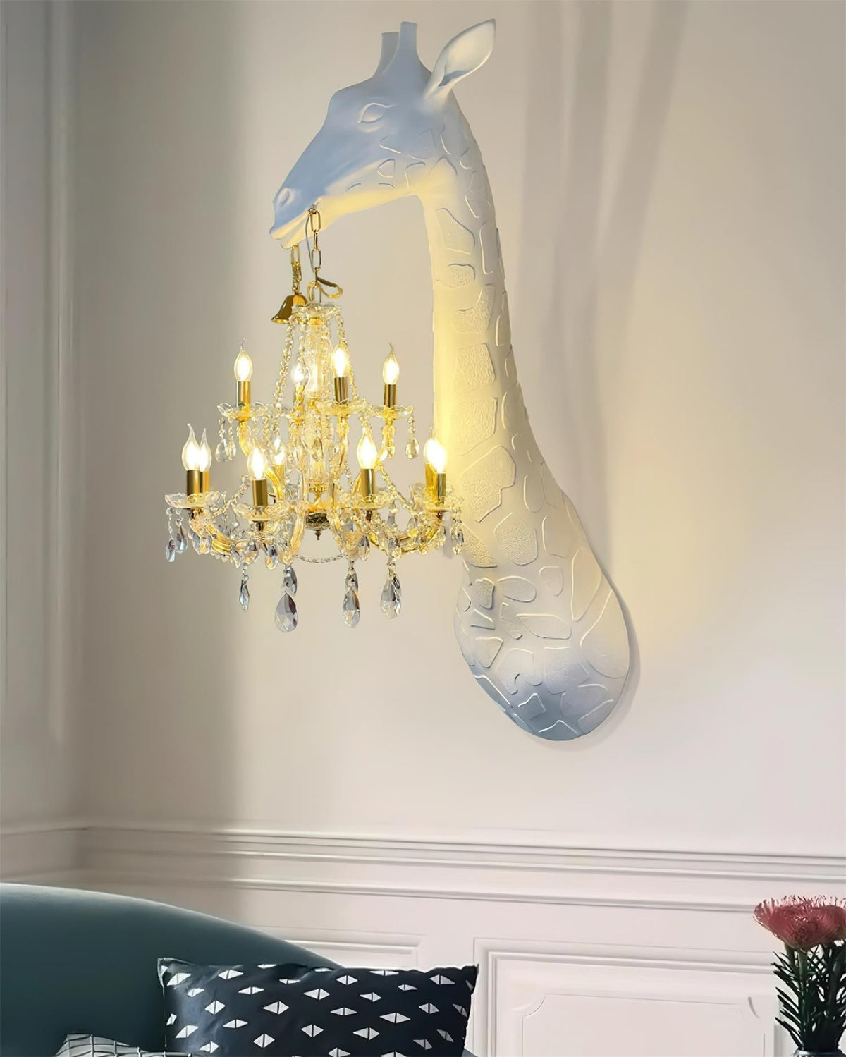 Elyoelle aplique de pared Individual Creativity de cristal