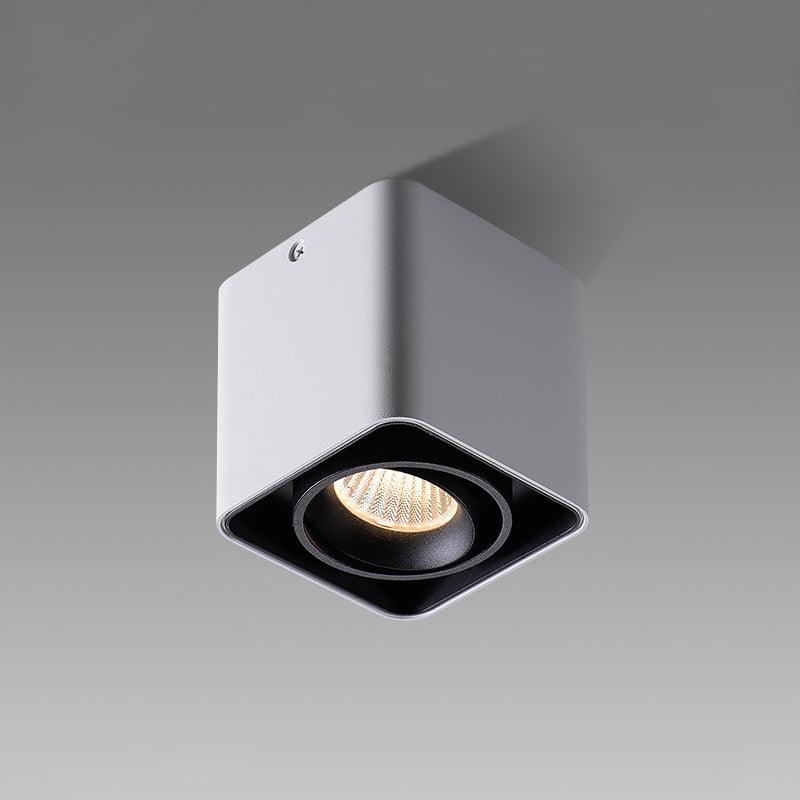 Devely Spotlight Surface Mount Twin LED Angular de estilo minimalista