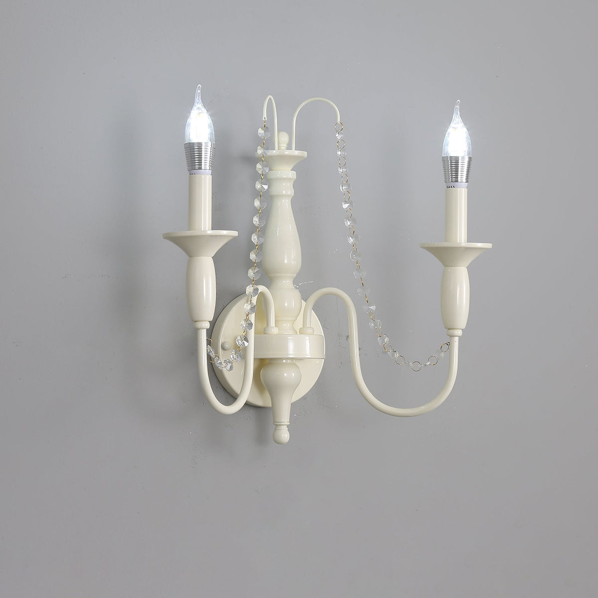 Vatalisra aplique de pared Vintage Industrial de vidrio