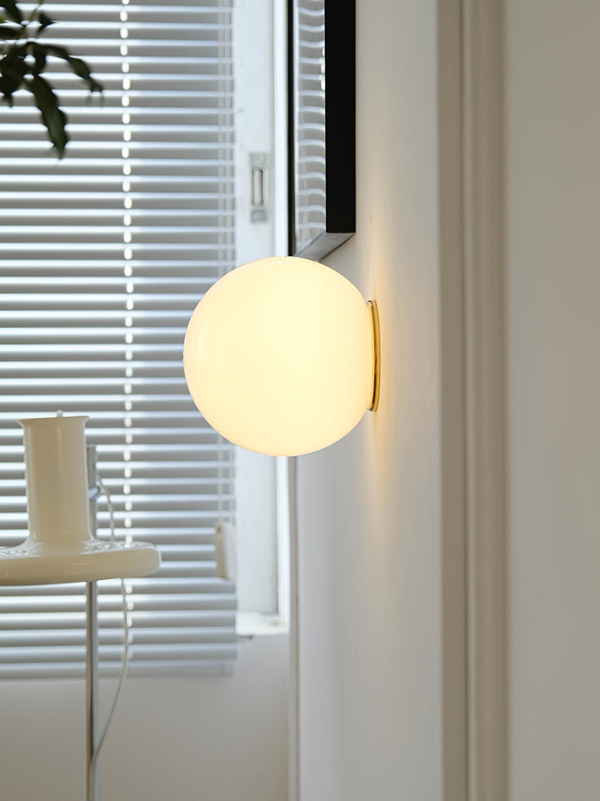 Celorira aplique de pared moderno minimalista de vidrio