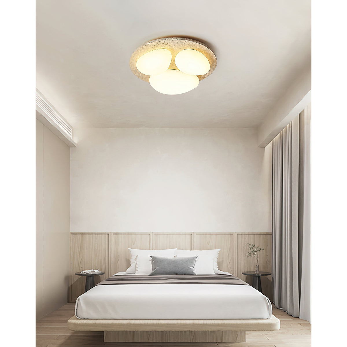 Lylaeen Lámpara De Techo Travertino Moderno Minimalista