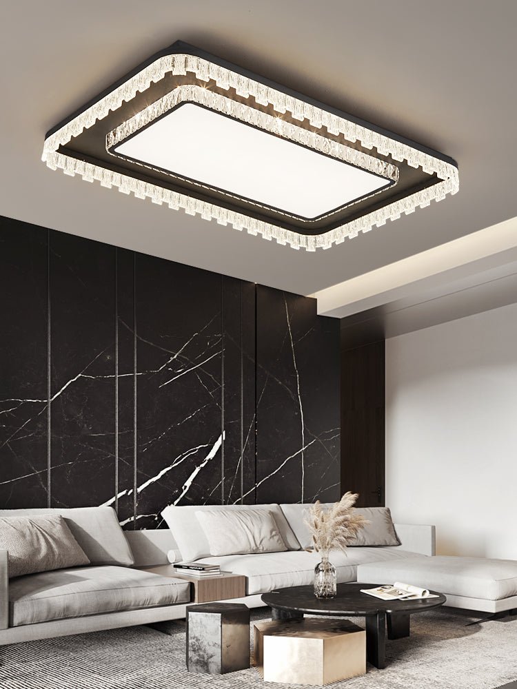 Nythee lámpara de techo moderna minimalista de lujo con cristal