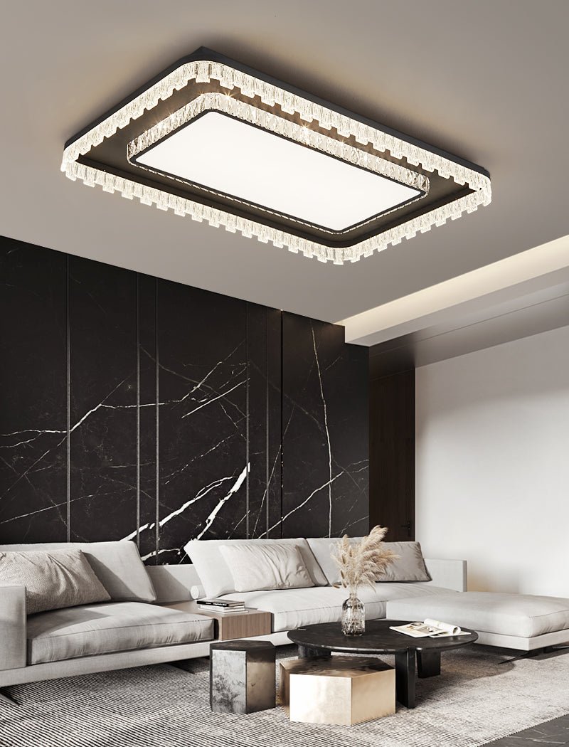 Nythee lámpara de techo moderna minimalista de lujo con cristal