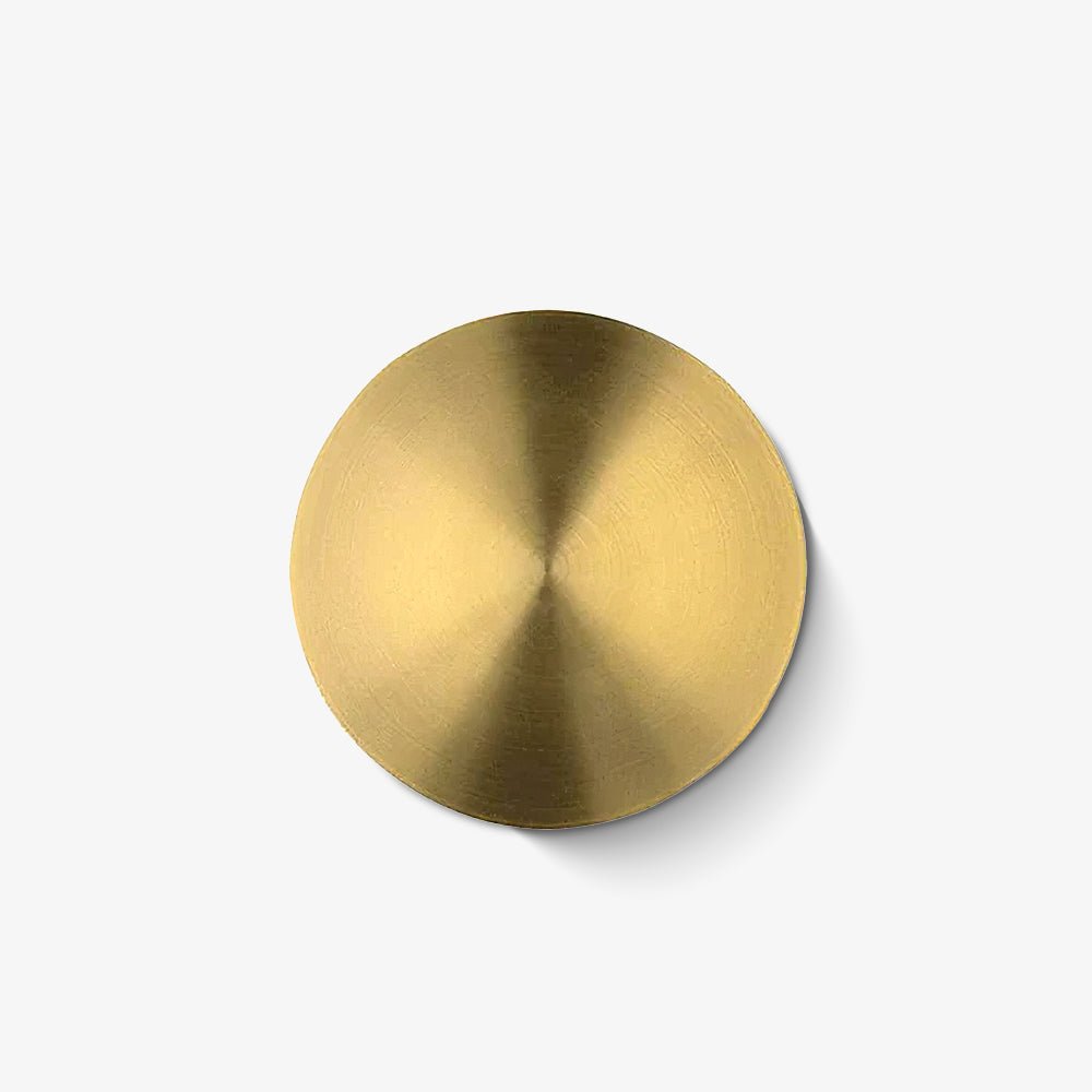 Phelan aplique de pared de latón minimalista