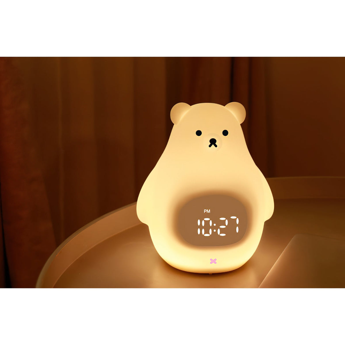 Bomi Reloj despertador de luz nocturna (con batería integrada)