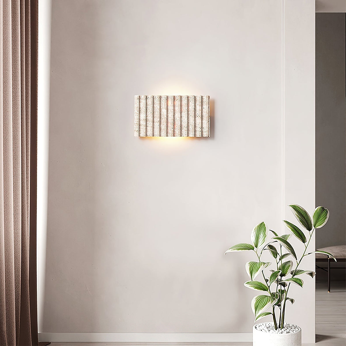 Ridge aplique de pared