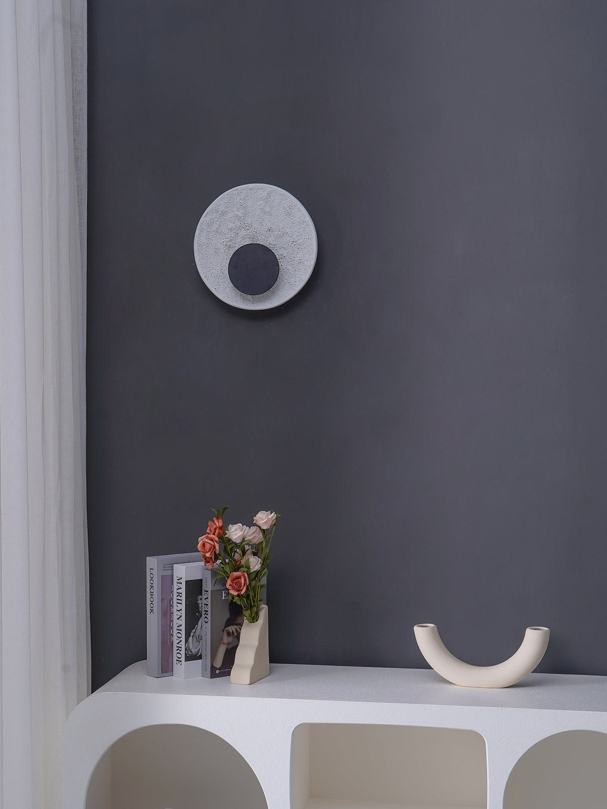 Crater aplique de pared