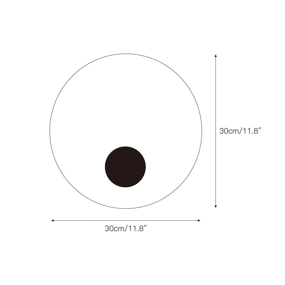 Crater aplique de pared