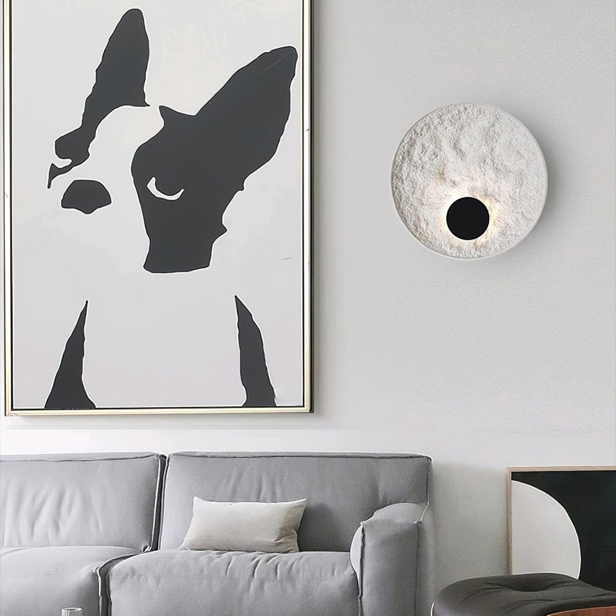 Crater aplique de pared