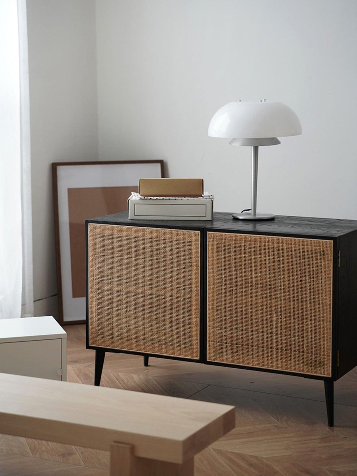 Nilten lámpara de mesa moderna de vidrio