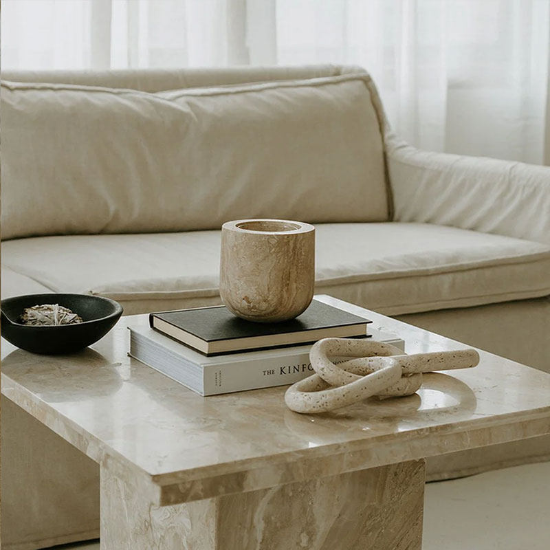Halo Stillness Soporte para velas