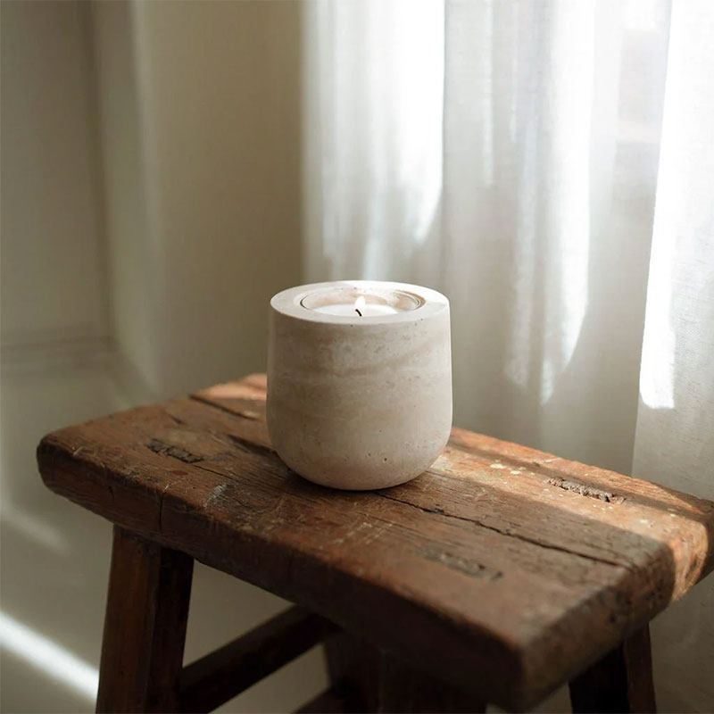 Halo Stillness Soporte para velas