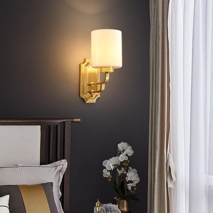 Regal aplique de pared clásico en latón