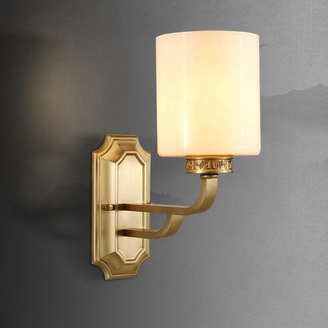 Regal aplique de pared clásico en latón