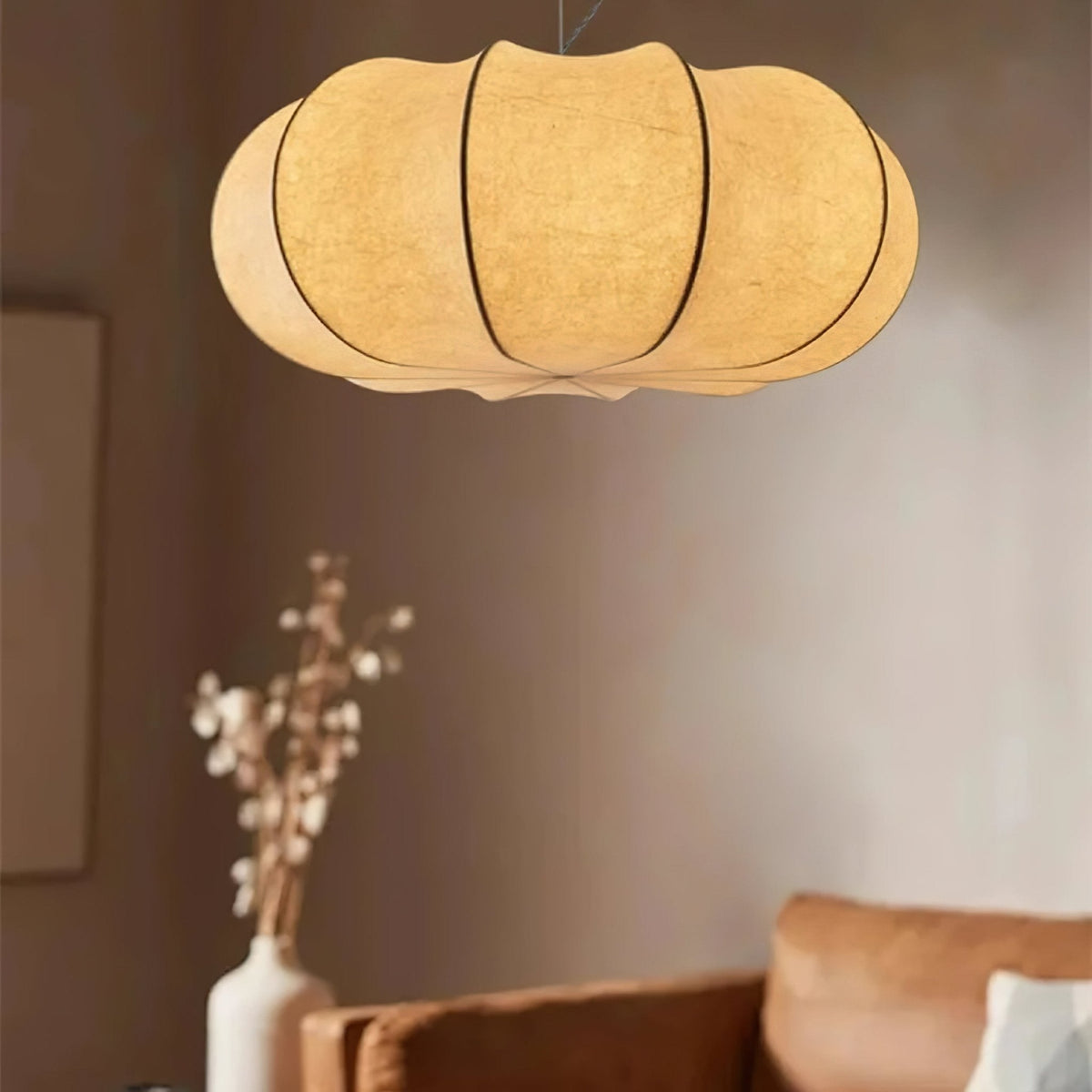 Bovena lámpara colgante Silk tradicional