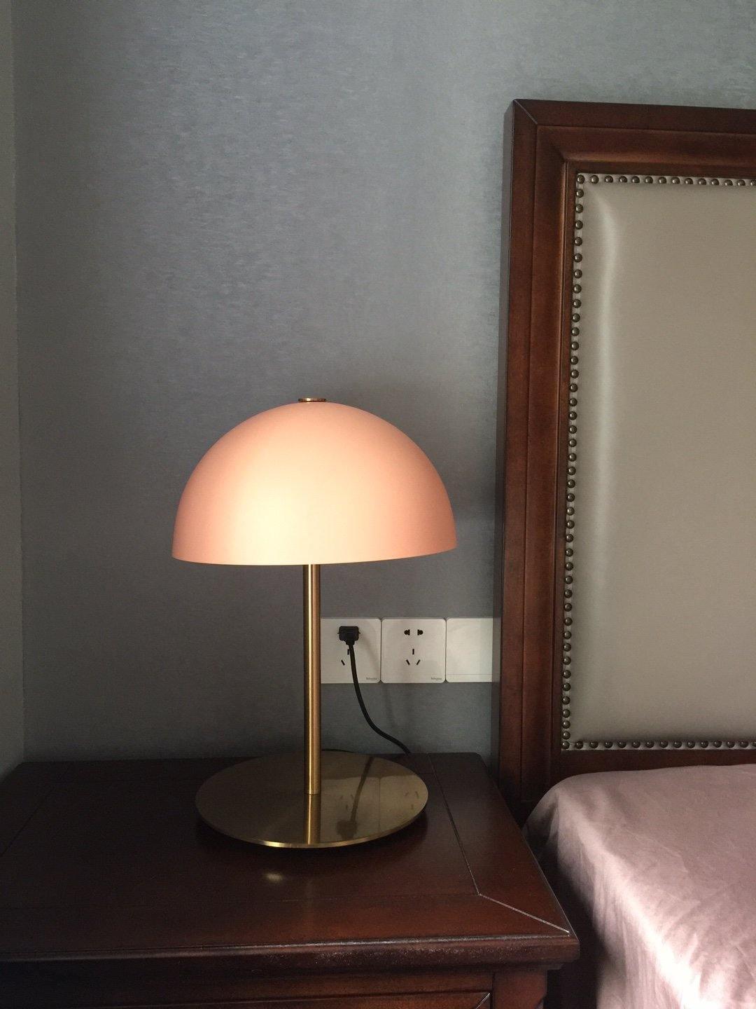 Brioth lámpara de mesa de acrílico escandinava