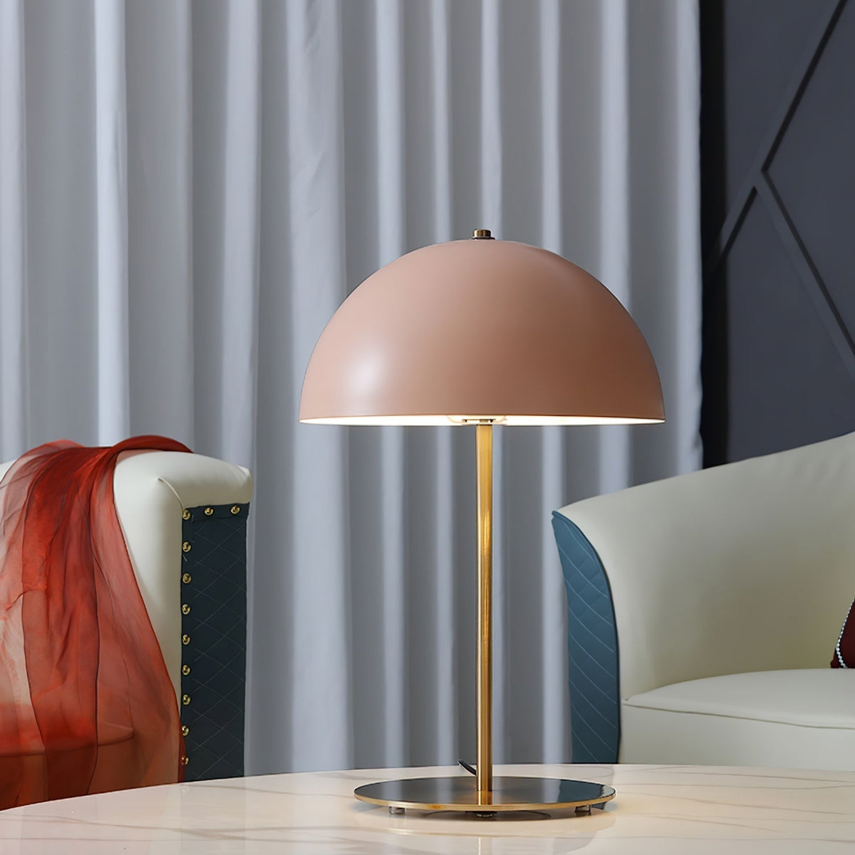 Brioth lámpara de mesa de acrílico escandinava