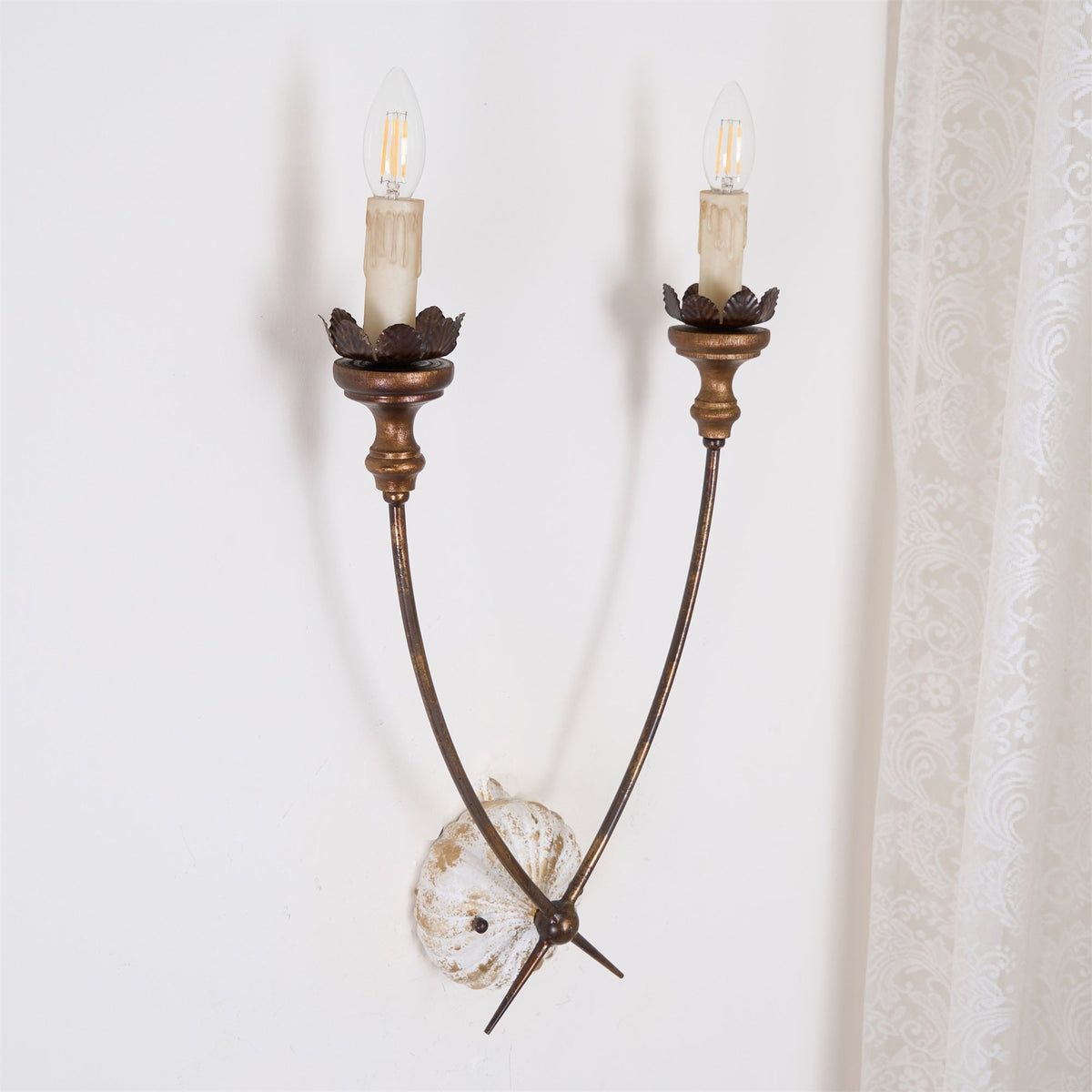 Rinirise aplique de pared de madera
