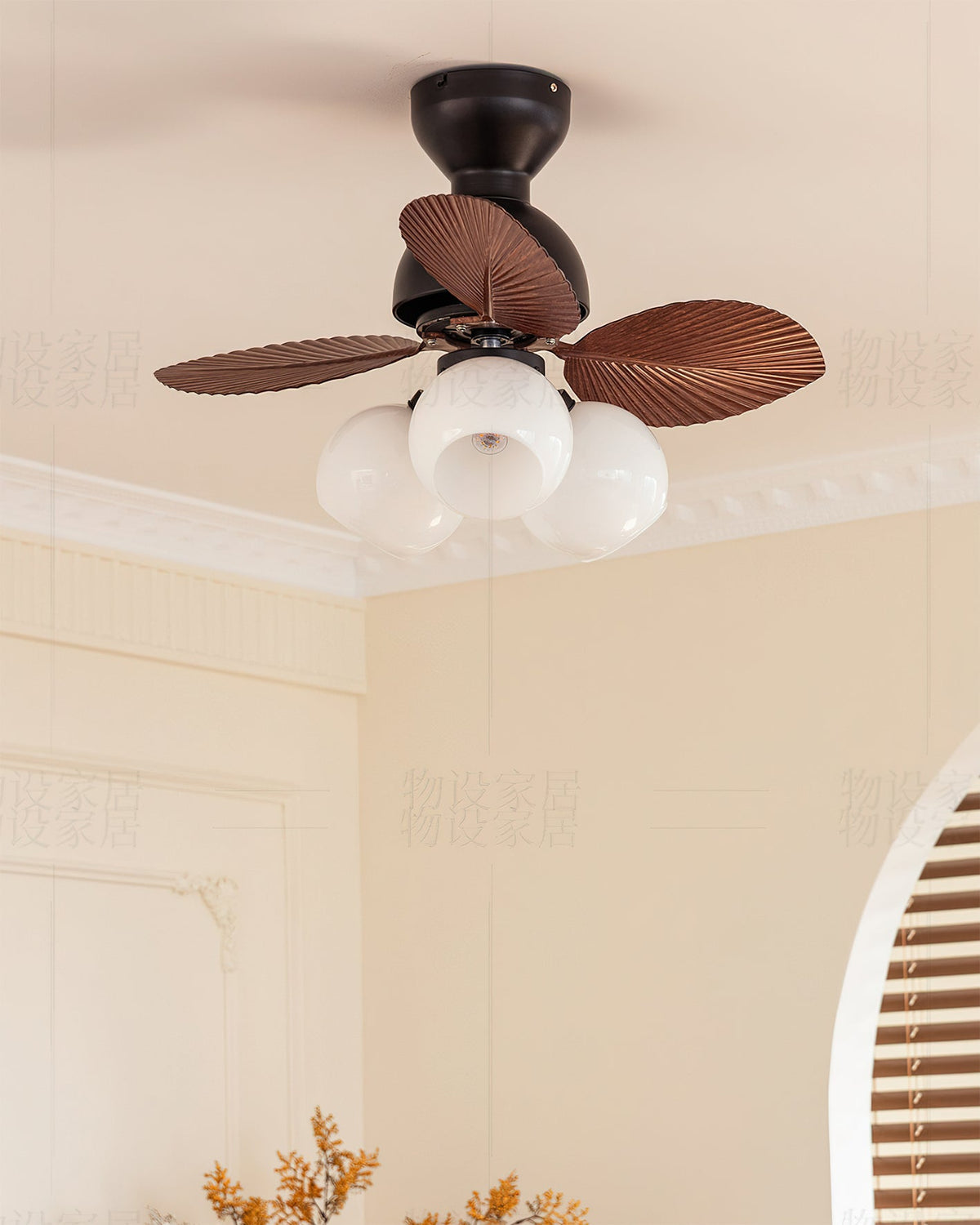 Ambrose ventilador de techo con luz