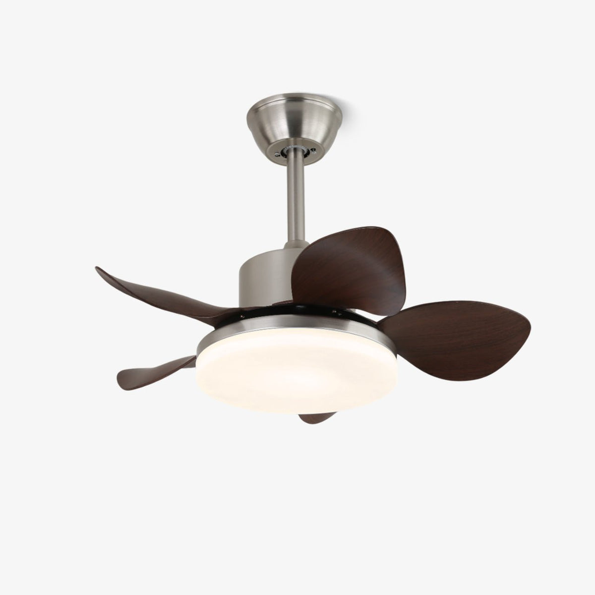 Rinelel ventilador de techo con luz de madera