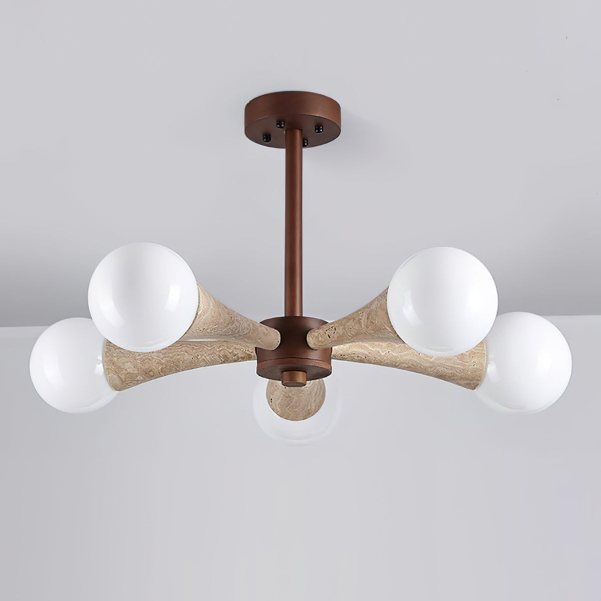 Tavenina plafón de madera travertino