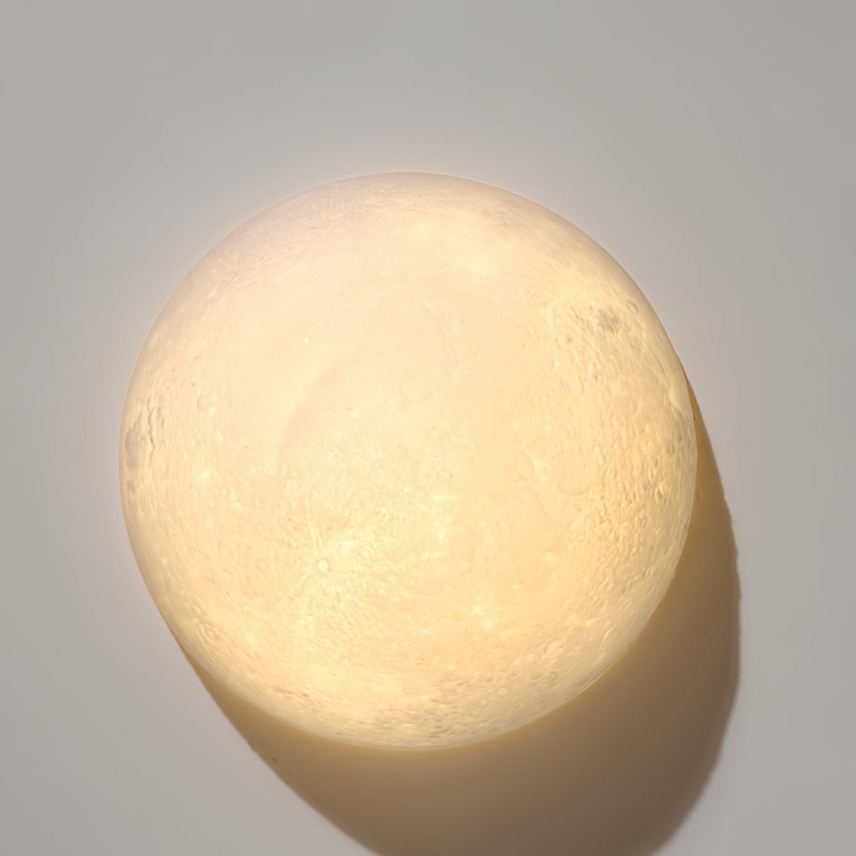 Brivel aplique de pared nórdico Art Moon 3D plástico