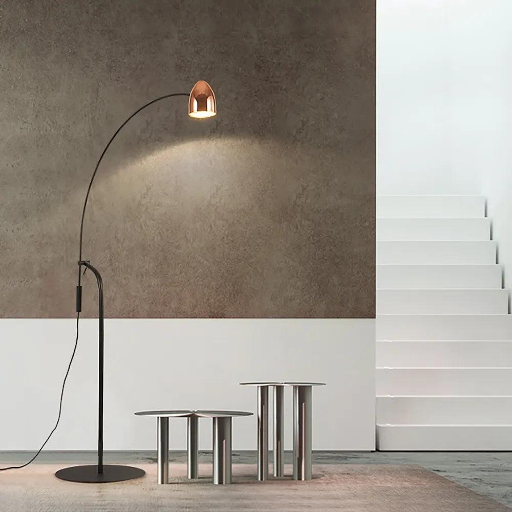 Lámpara de pie moderna Arc LED