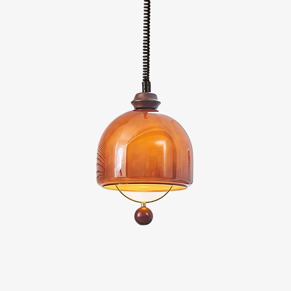 Elveise lámpara colgante minimalista de madera