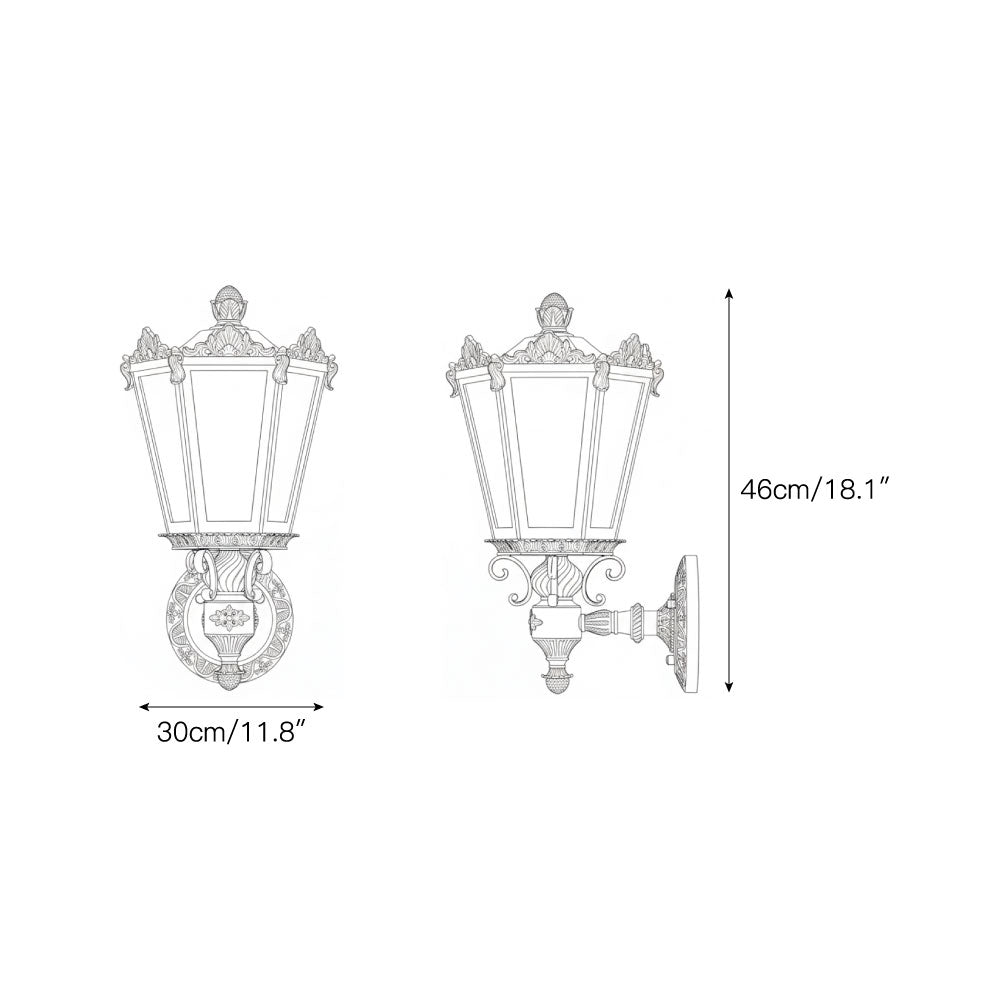 Valmire aplique de pared Heritage