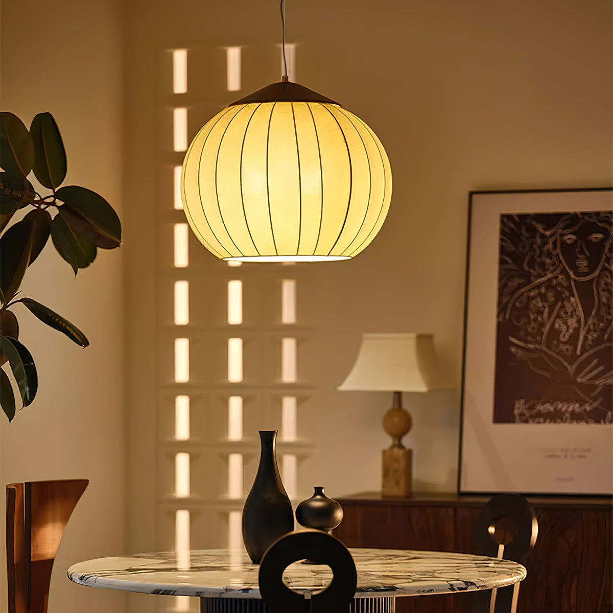 Sorelaine lámpara colgante tipo farol minimalista