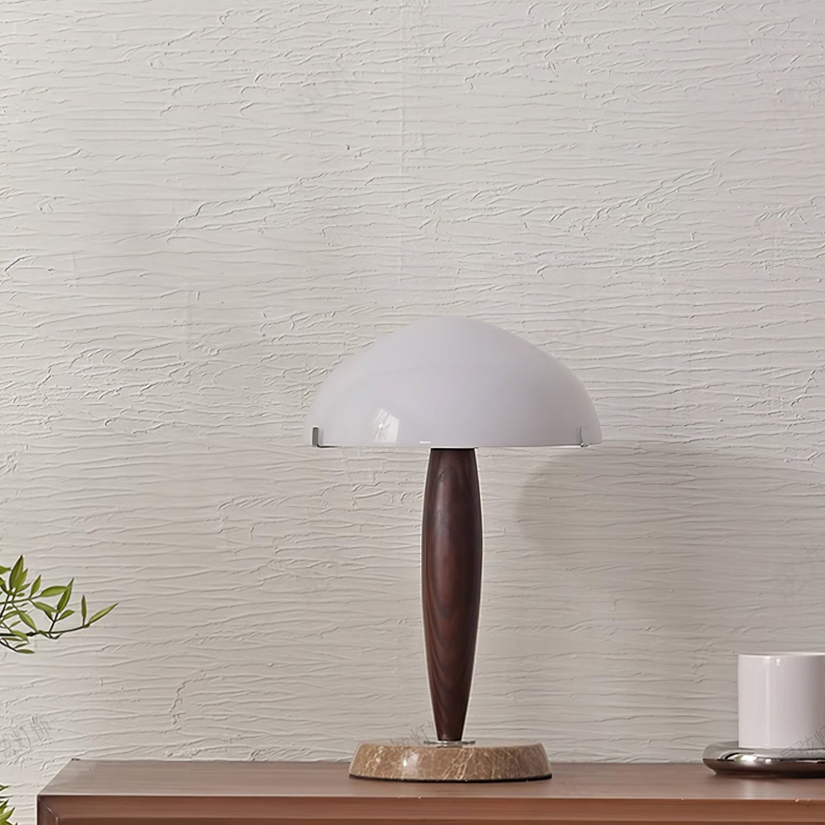 Emerson lámpara de mesa de madera