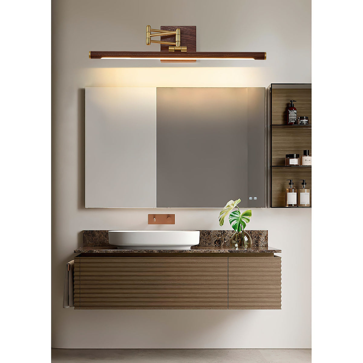 Hinkley aplique de pared Stokes en latón