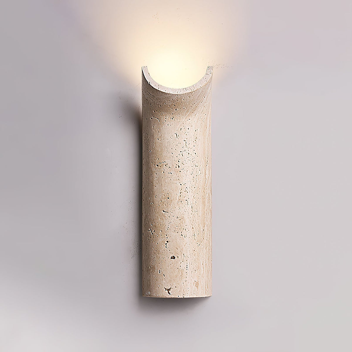 Tula aplique de pared travertino