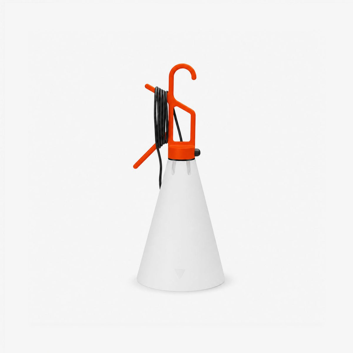 Hook lámpara de mesa con mango en forma de cono
