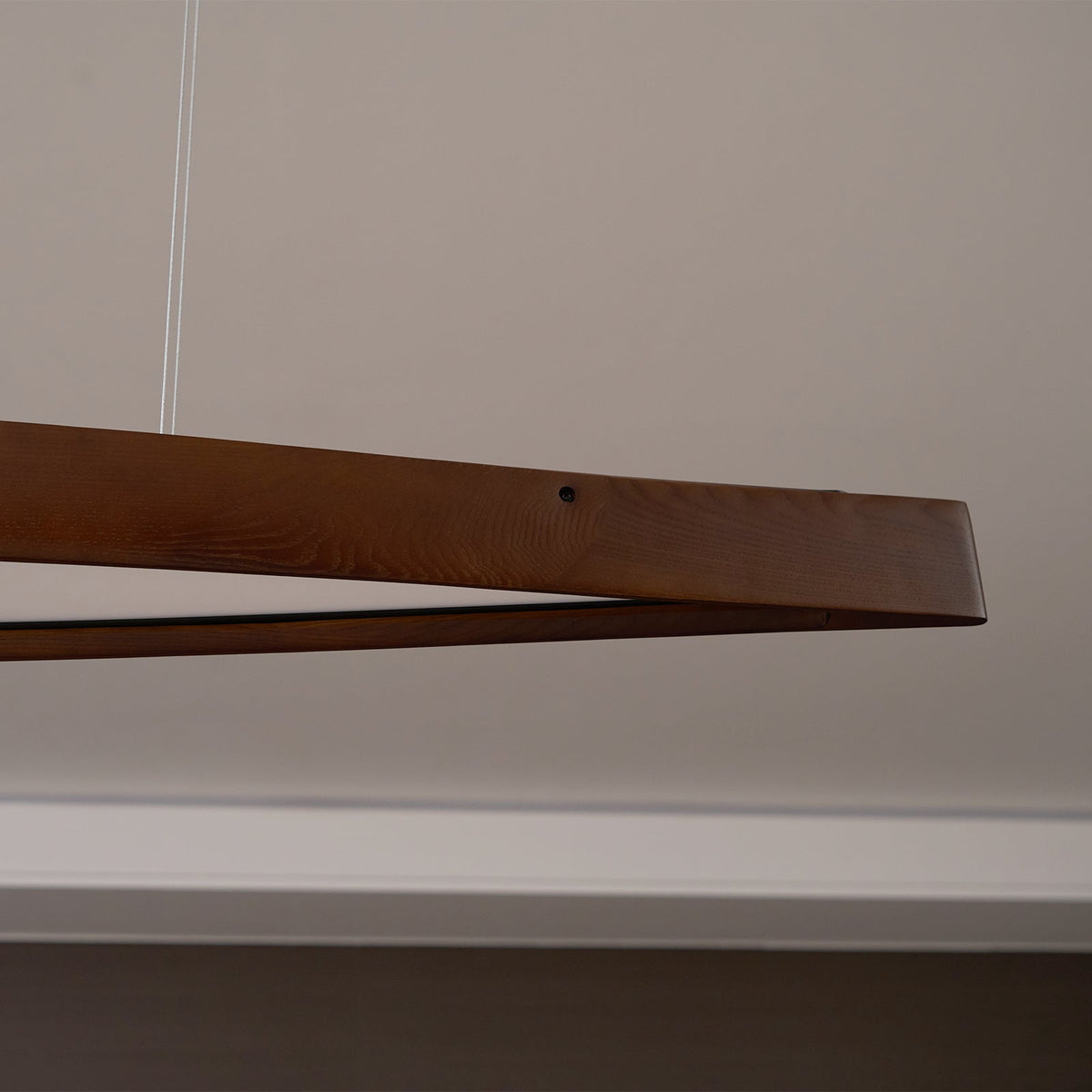 Syliielle lámpara colgante de madera estilo escandinavo