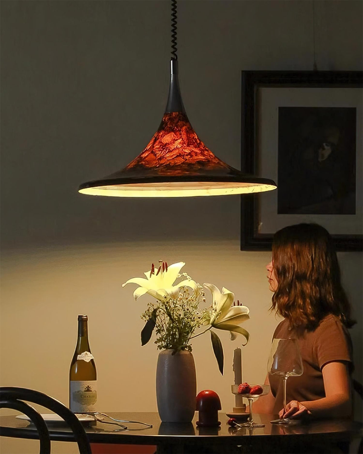 Otheara lámpara colgante Premium de arte nórdico
