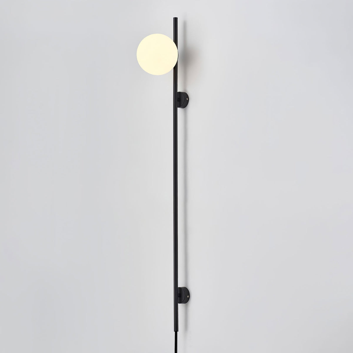 Evshaora aplique de pared moderno minimalista de vidrio