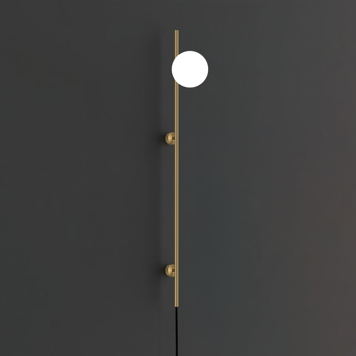 Evshaora aplique de pared moderno minimalista de vidrio