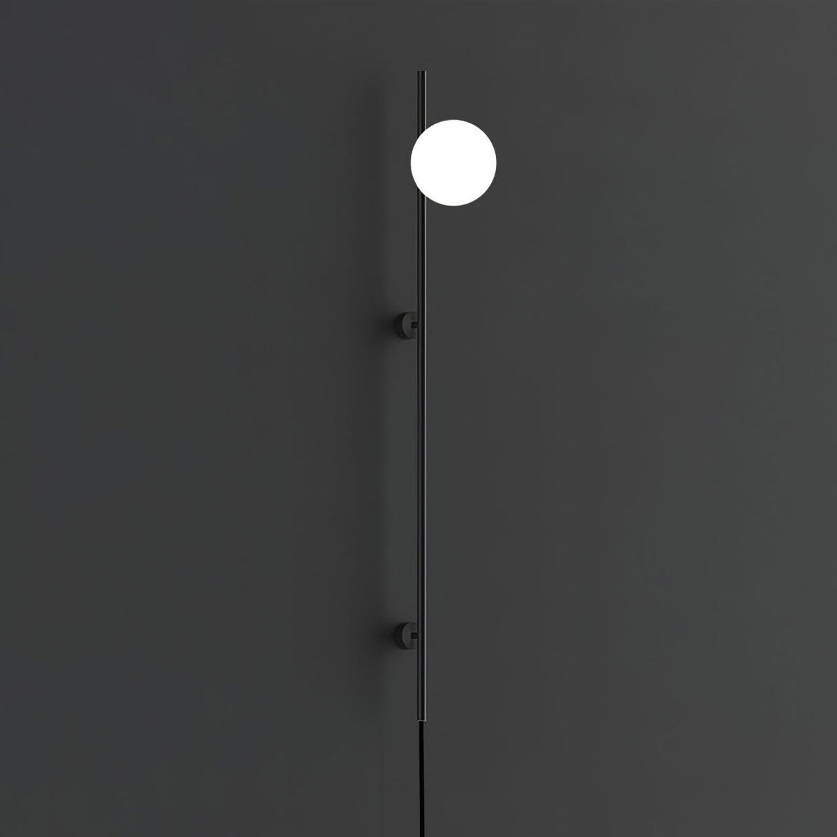 Evshaora aplique de pared moderno minimalista de vidrio