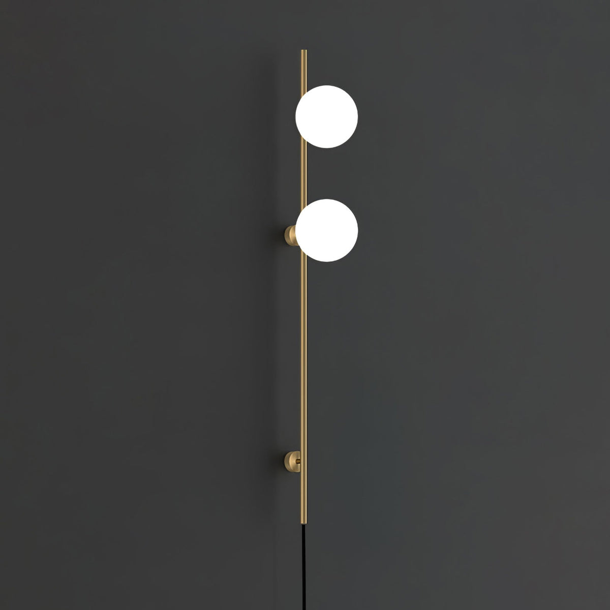 Evshaora aplique de pared moderno minimalista de vidrio