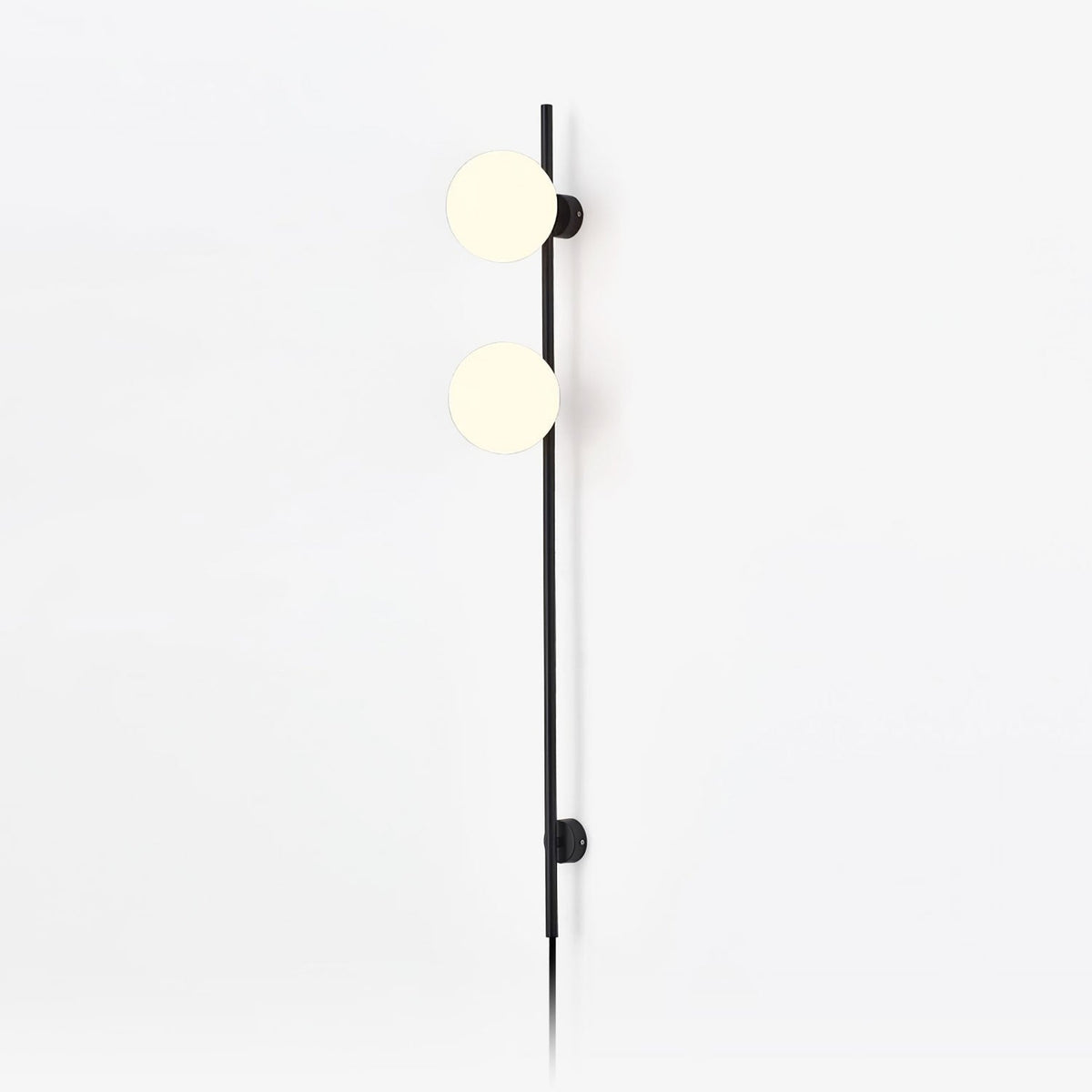 Evshaora aplique de pared moderno minimalista de vidrio