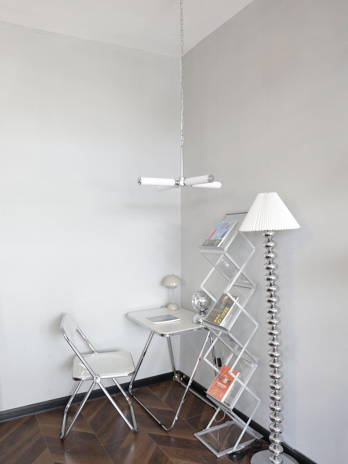 Zoliria lámpara de araña moderna minimalista LED de vidrio